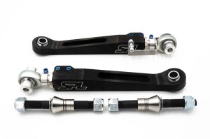 BMW 4 Series Lower Control Arms - Front - SPL Parts - Adjustable - Blue - `12-`27